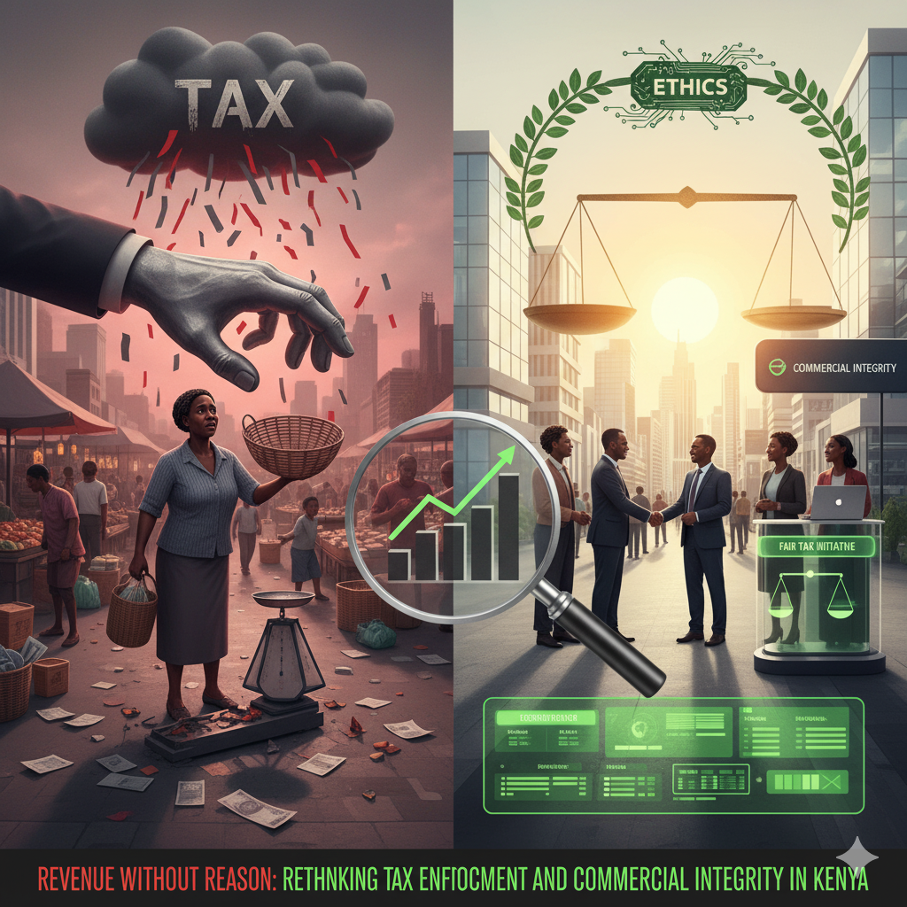 Revenue Without Reason || Rethinking Tax Enforcement and Commercial Integrity in Kenya